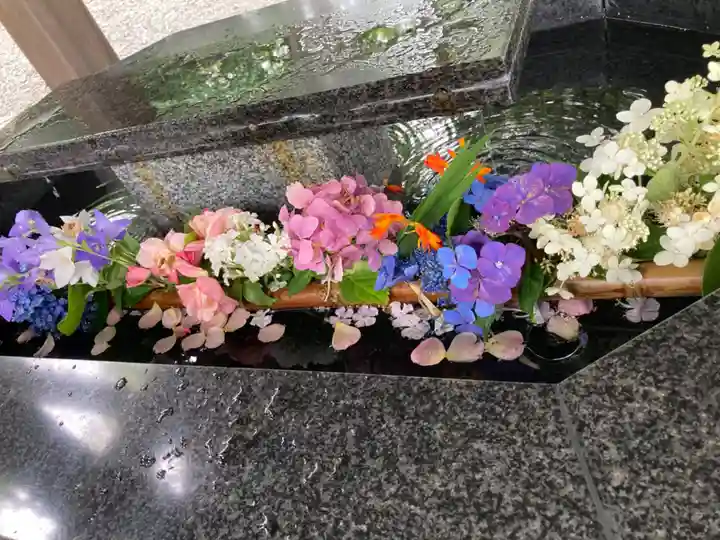 新琴似神社の手水舎