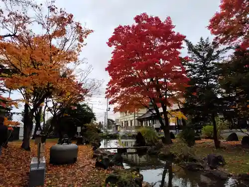 北海道護國神社の庭園