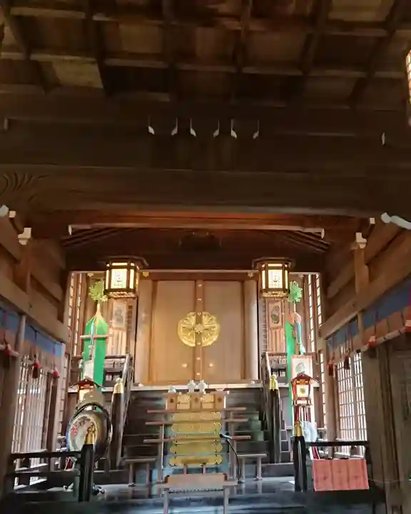 岐阜護國神社の本殿・本堂