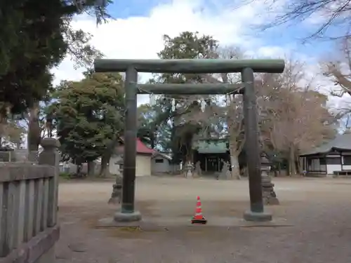 飯泉八幡神社の鳥居
