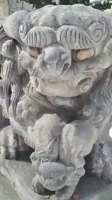 菜洗神社の狛犬