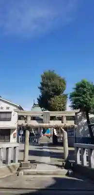 梅田稲荷神社の鳥居