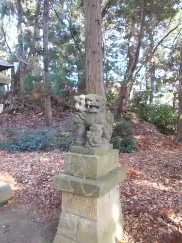 一箕山八幡神社の狛犬