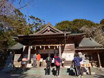 阿波々神社の初詣