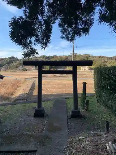 稲荷神社の鳥居