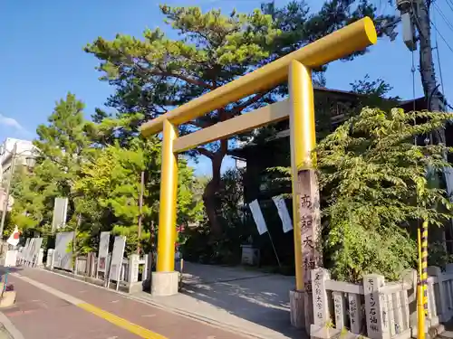 高知大神宮の鳥居