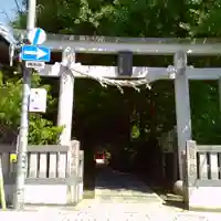越谷香取神社の鳥居