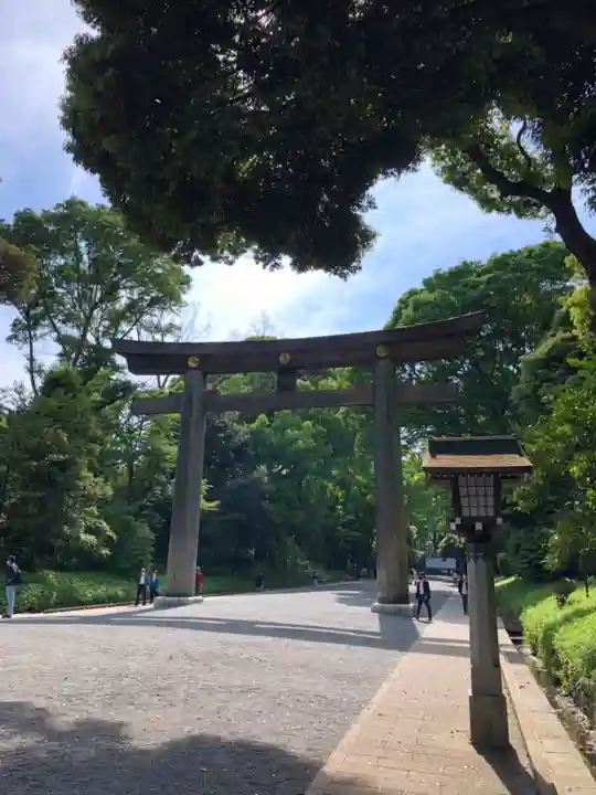 明治神宮の鳥居