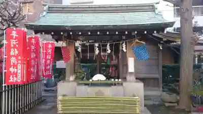 平河天満宮の手水舎