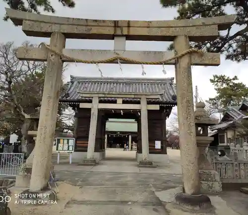 御厨神社の鳥居