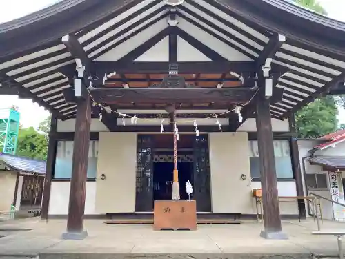 七郷神社の本殿・本堂