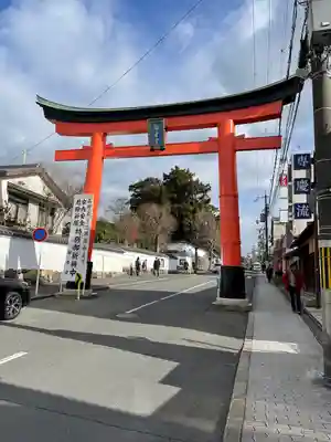 御香宮神社の鳥居