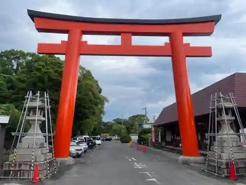 津島神社の鳥居