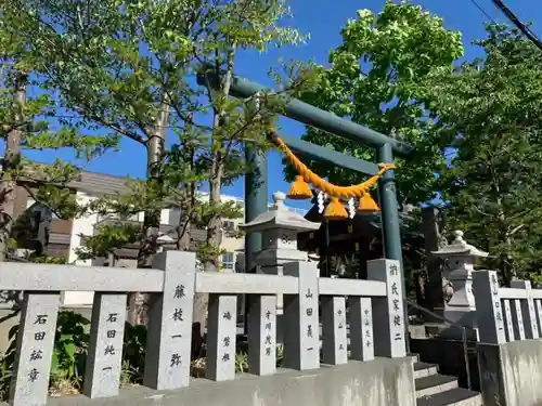 烈々布神社の鳥居