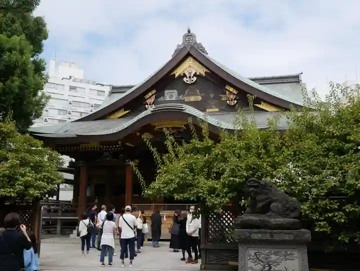 湯島天満宮の本殿・本堂