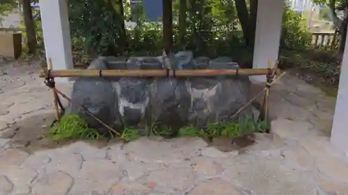 笠原神明宮の手水舎