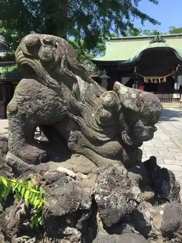 菊田神社の狛犬