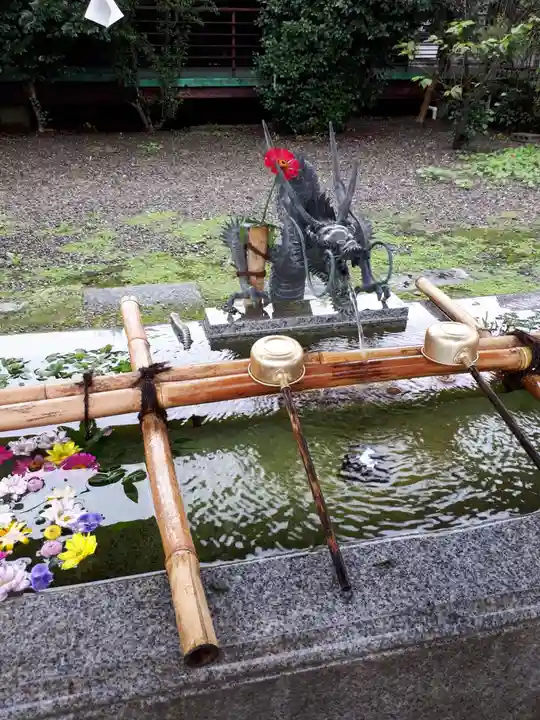 今市報徳二宮神社の手水舎