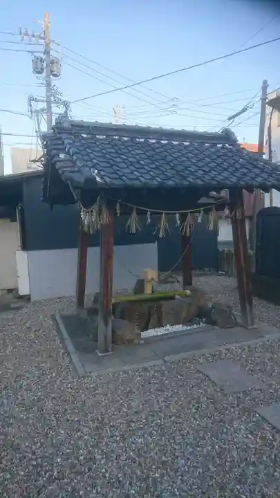 宗像神社の手水舎