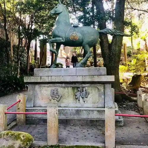 六所神社の狛犬