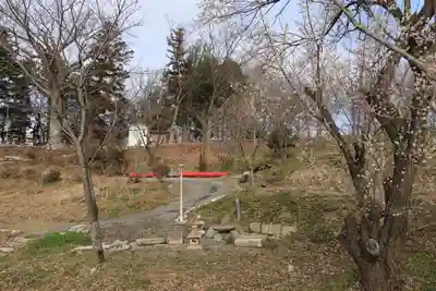 阿久津「田村神社」（郡山市阿久津町）旧社名：伊豆箱根三嶋三社の景色