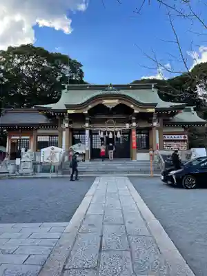 到津八幡神社の本殿・本堂