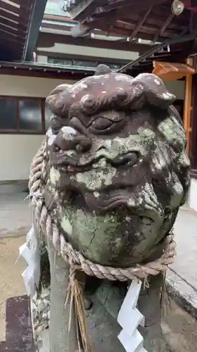 柴籬神社の狛犬