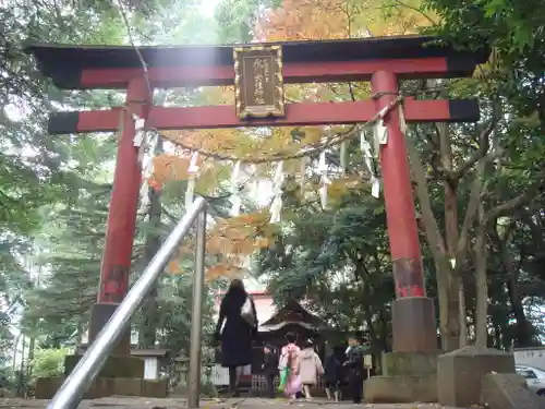 氷川女體神社の鳥居