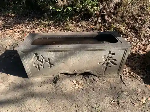 磯部大明神の手水舎