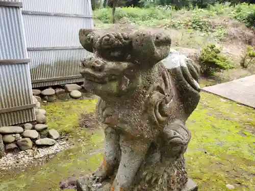 白山神社の狛犬