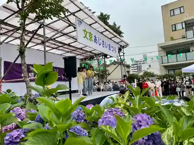 白山神社のお祭り