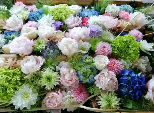 江南神社の手水舎
