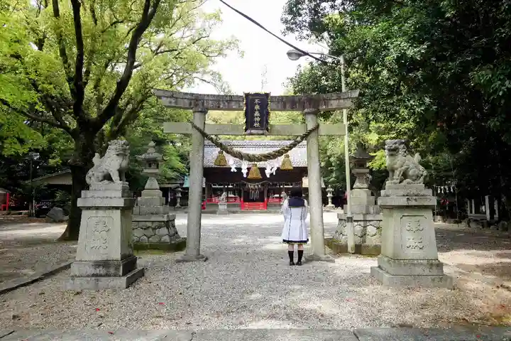 不乗森神社の鳥居