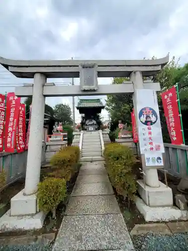 成田山川越別院の鳥居