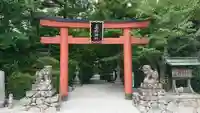高鴨神社の鳥居