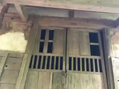 神社(名称不明)の本殿・本堂