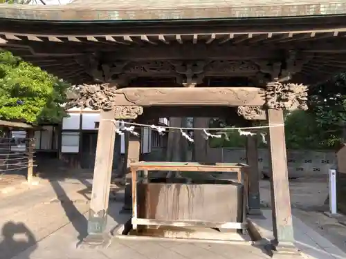 高城神社の手水