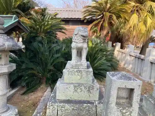 鹿島神社の狛犬