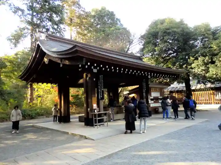 明治神宮の手水舎