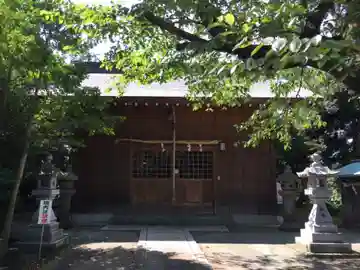 高橋神社の本殿・本堂