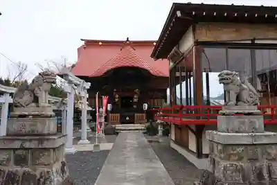 大鏑神社の狛犬