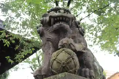 阿邪訶根神社の狛犬