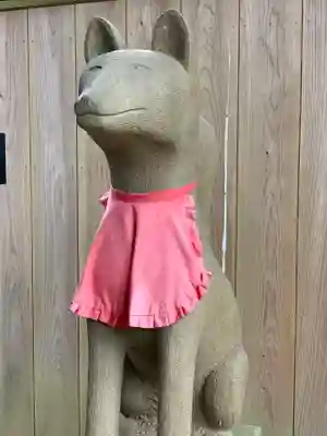 松江城山稲荷神社の狛犬