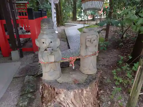 賀茂御祖神社（下鴨神社）の像