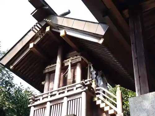 山王社（観音堂屋敷）の本殿・本堂