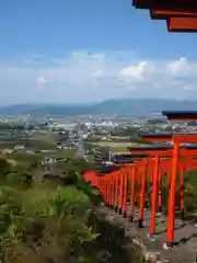浮羽稲荷神社の景色