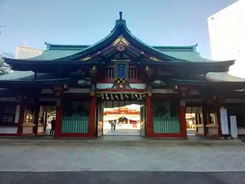 日枝神社の山門