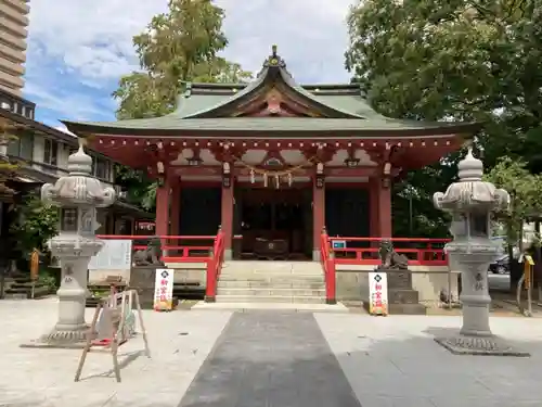 越谷香取神社の本殿