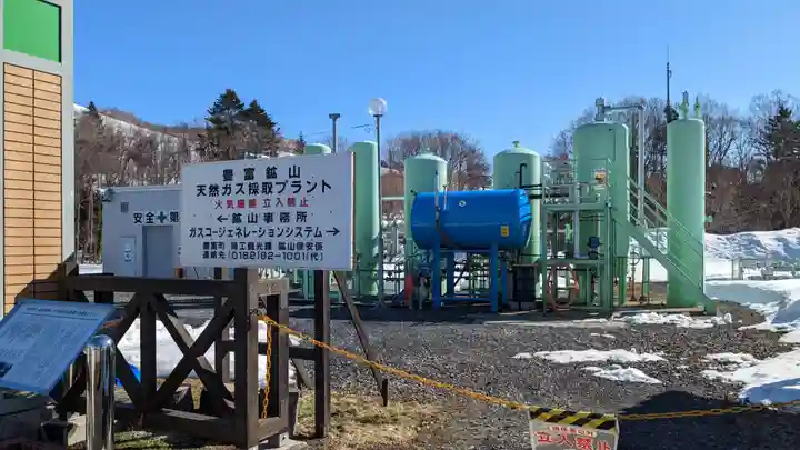 豊富温泉弘法大師堂の周辺