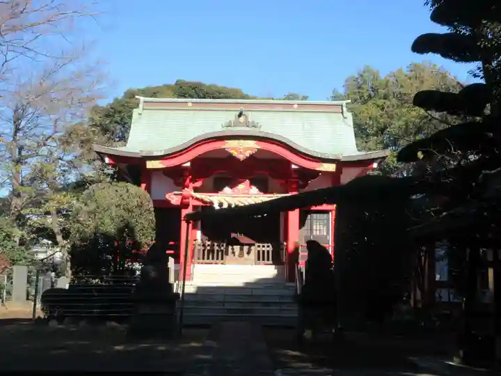 森浅間神社の本殿・本堂